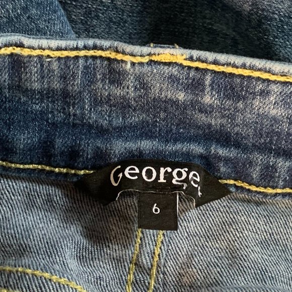 George Denim Mini Skirt - Picture 5 of 5